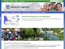 Tablet Screenshot of laegerdorf.de